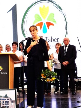 Direktorica Doma Taber Martina Martinčič je predstavila delo Doma 